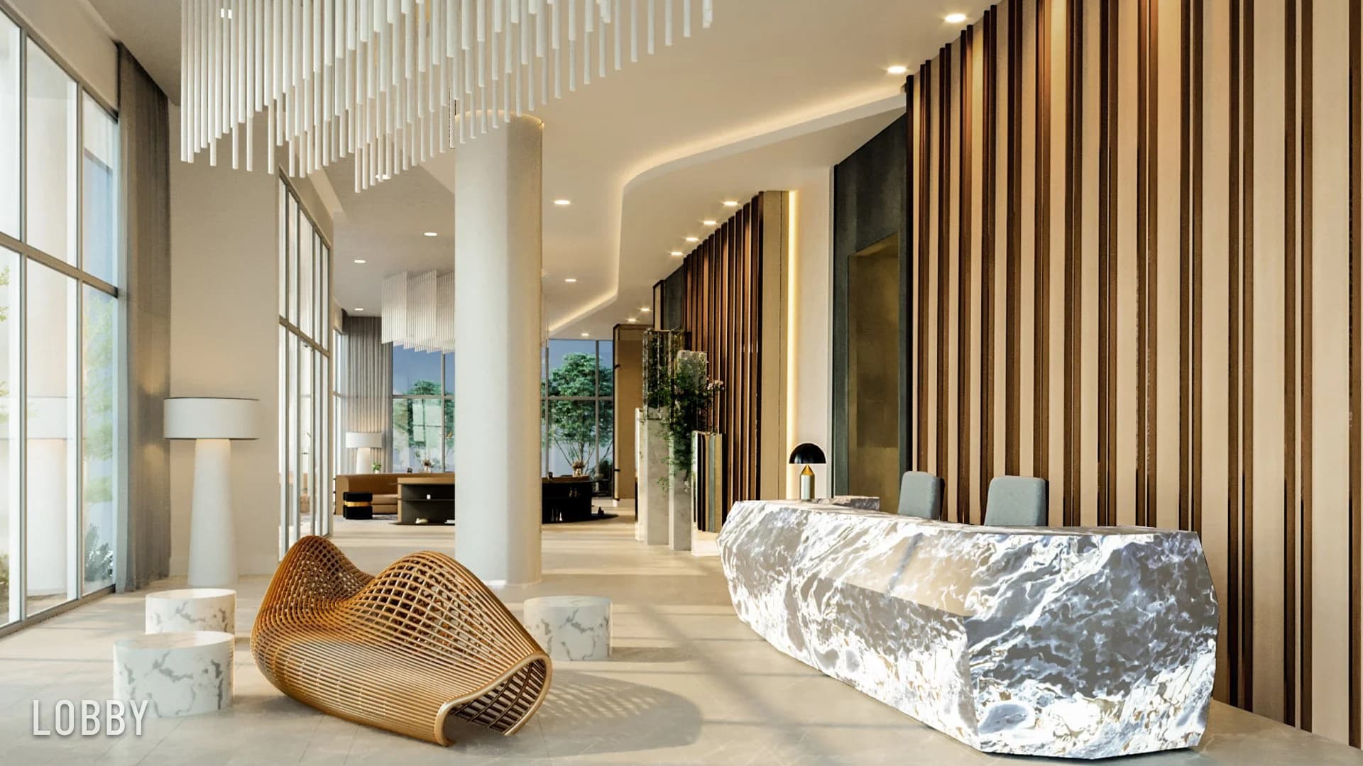 Art House grand lobby designed by IDDI