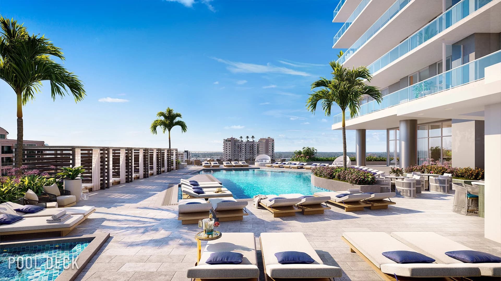 Art House Cloud 9 pool deck — 9th floor amenity level