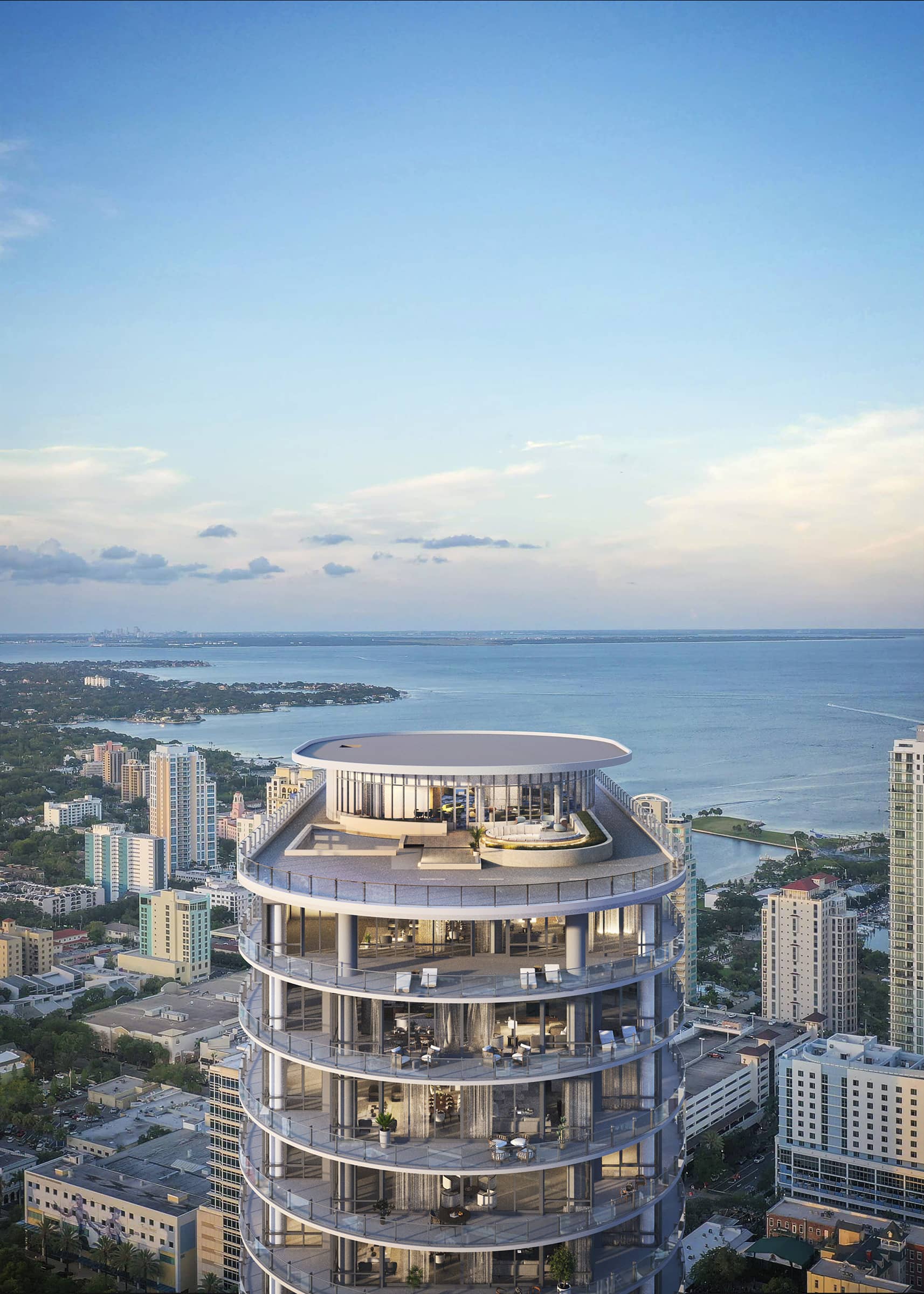 Residences at 400 Central — 44-story tower in Downtown St. Petersburg